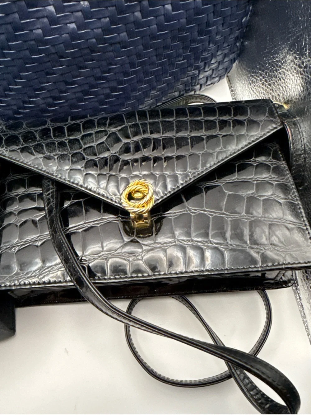4 Vintage Women’s Handbags Purses: Artbag, PVC, Jim Thompson, Stefano Bravo